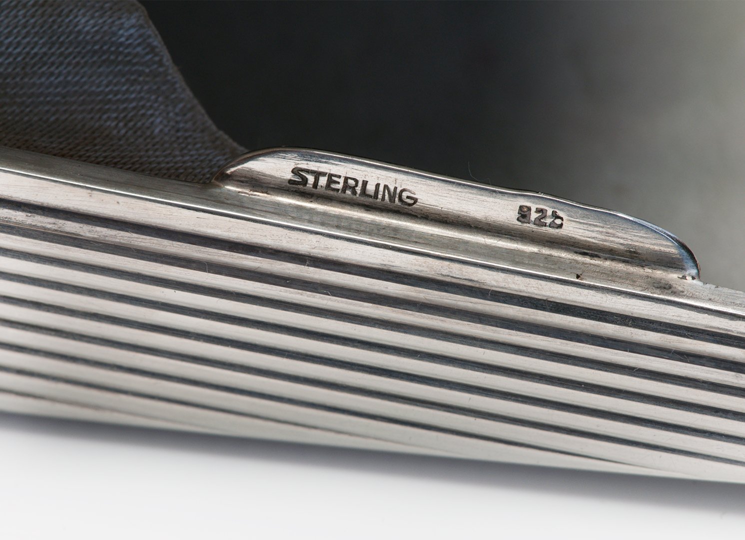 Vintage Cartier Sterling Silver Minaudiere Bag