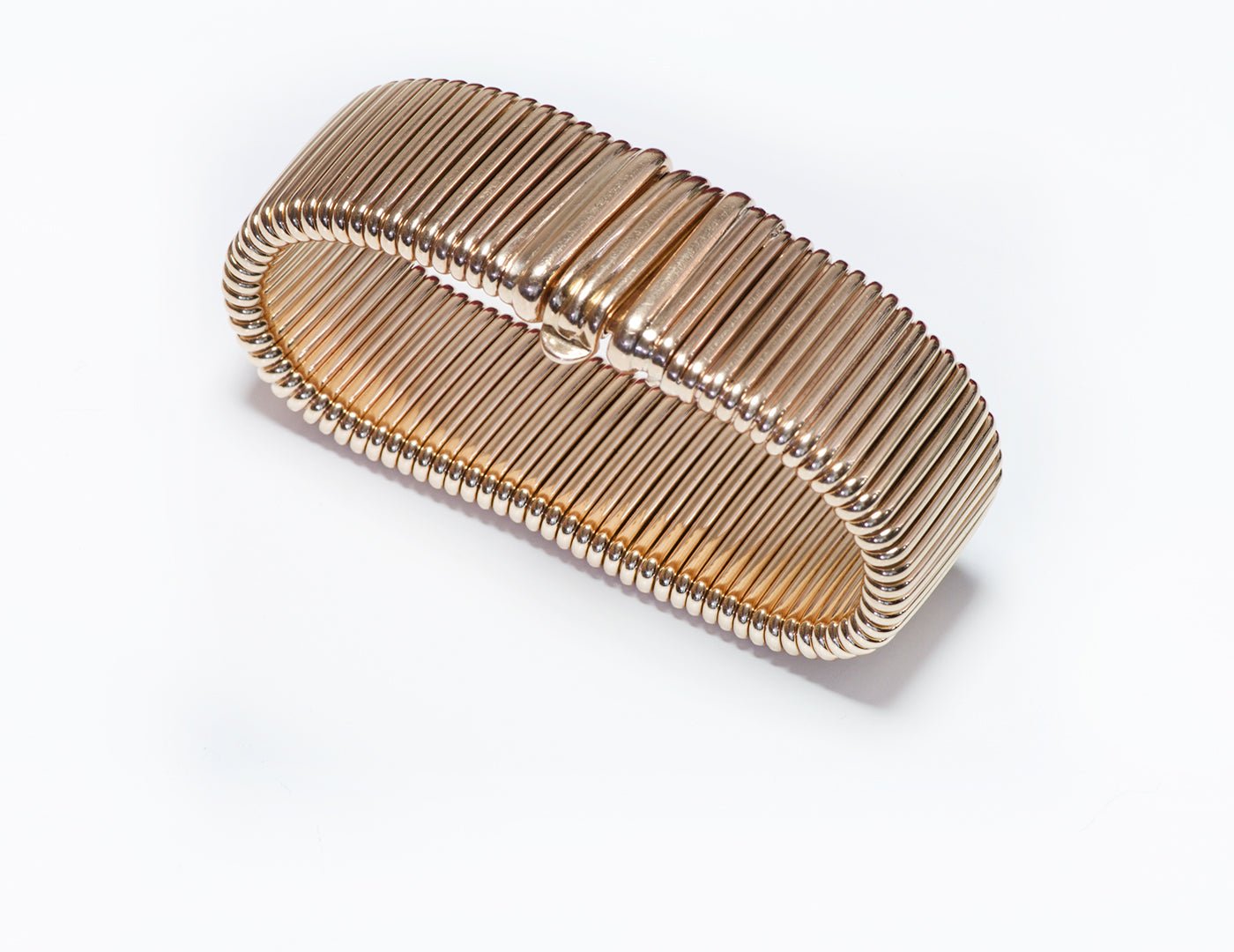 Vintage Cartier Tubogas Gold Bracelet