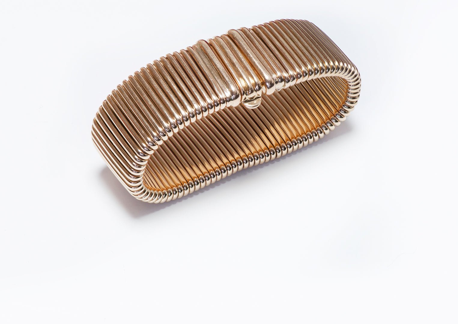 Vintage Cartier Tubogas Gold Bracelet