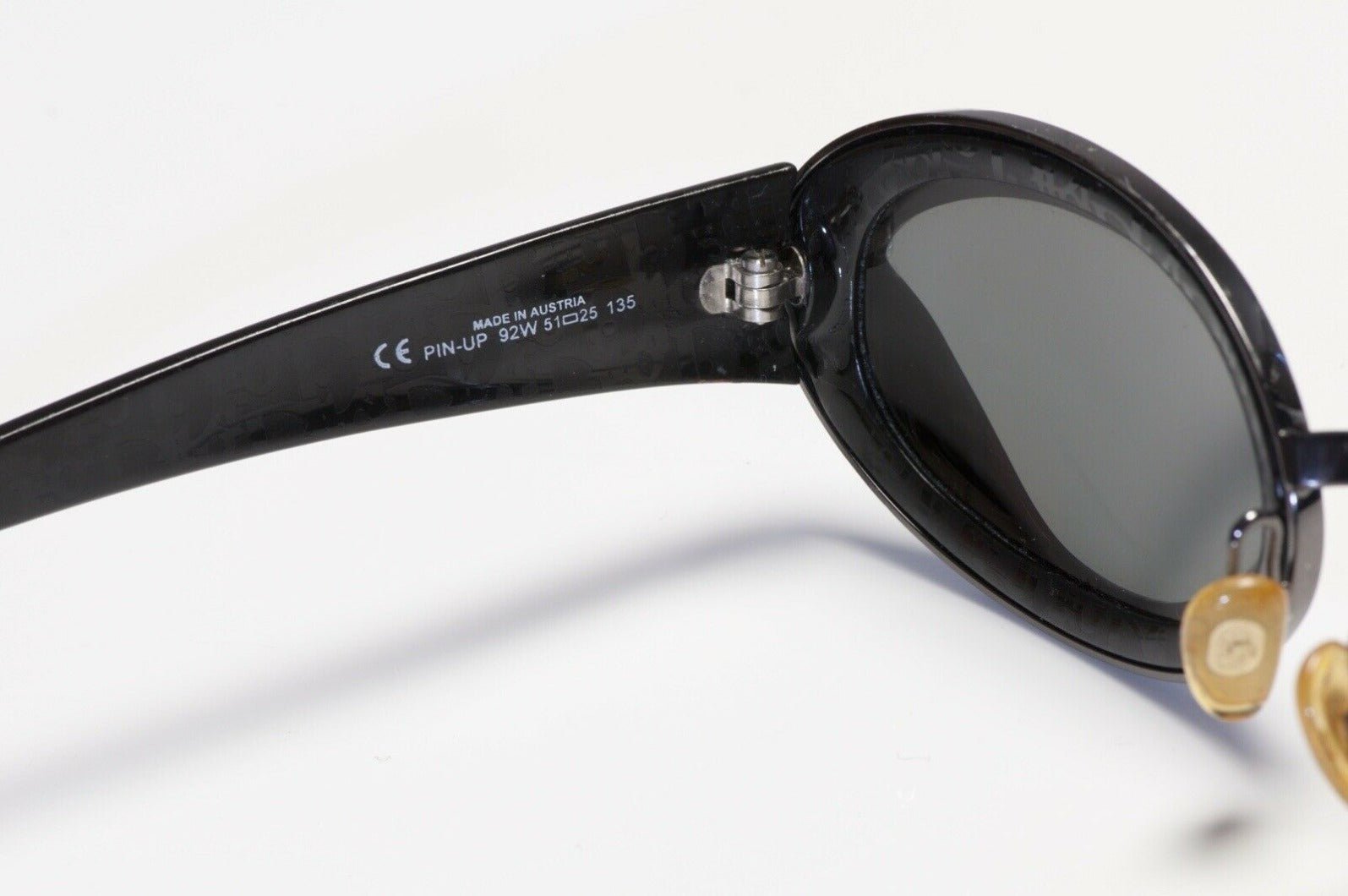 Vintage Christian Dior Paris PIN-UP 92W Black Women’s Sunglasses