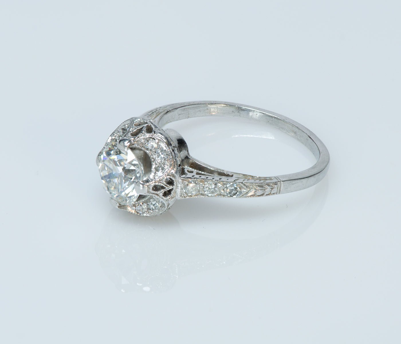 Vintage Diamond Engagement Ring