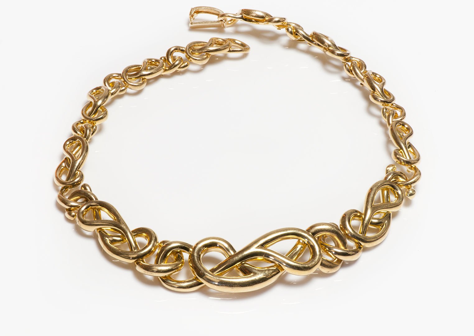 Vintage Gucci 18K Yellow Gold Necklace