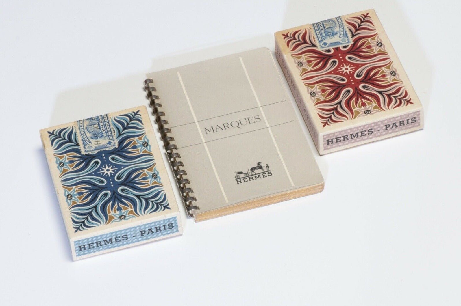 Vintage HERMES Paris Playing Cards Set