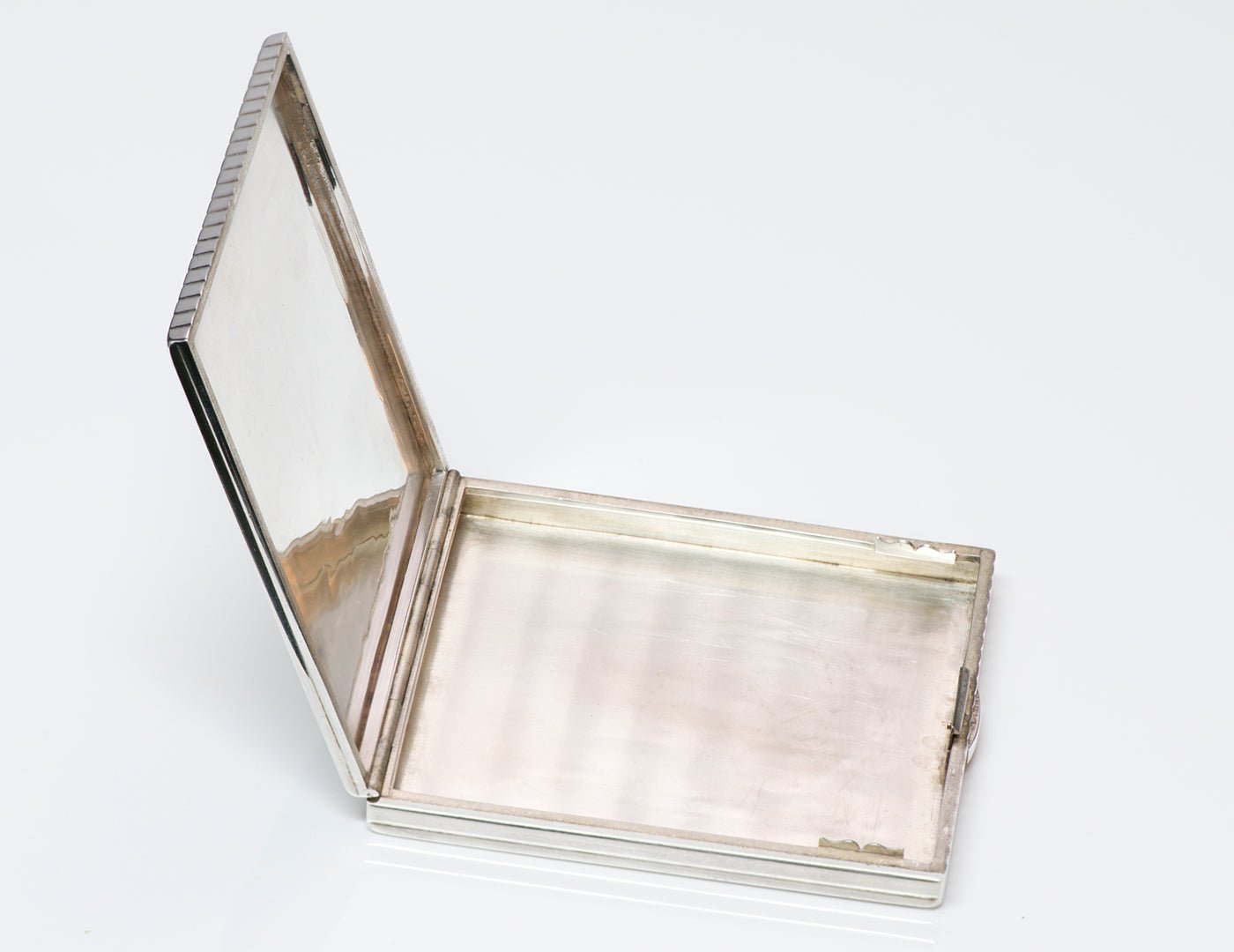 Vintage Hermès Silver Compact