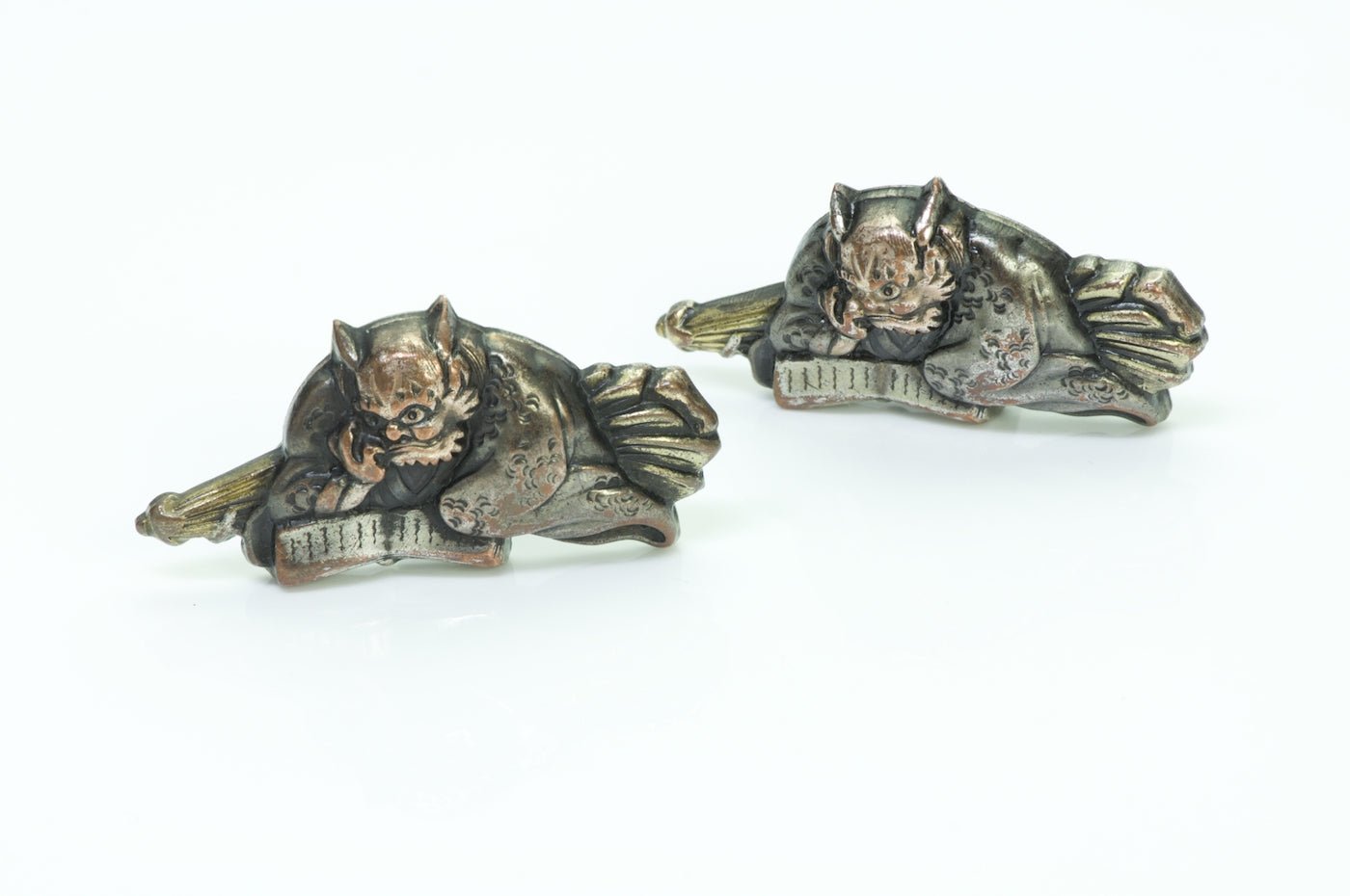 Vintage Japanese Silver Cufflinks