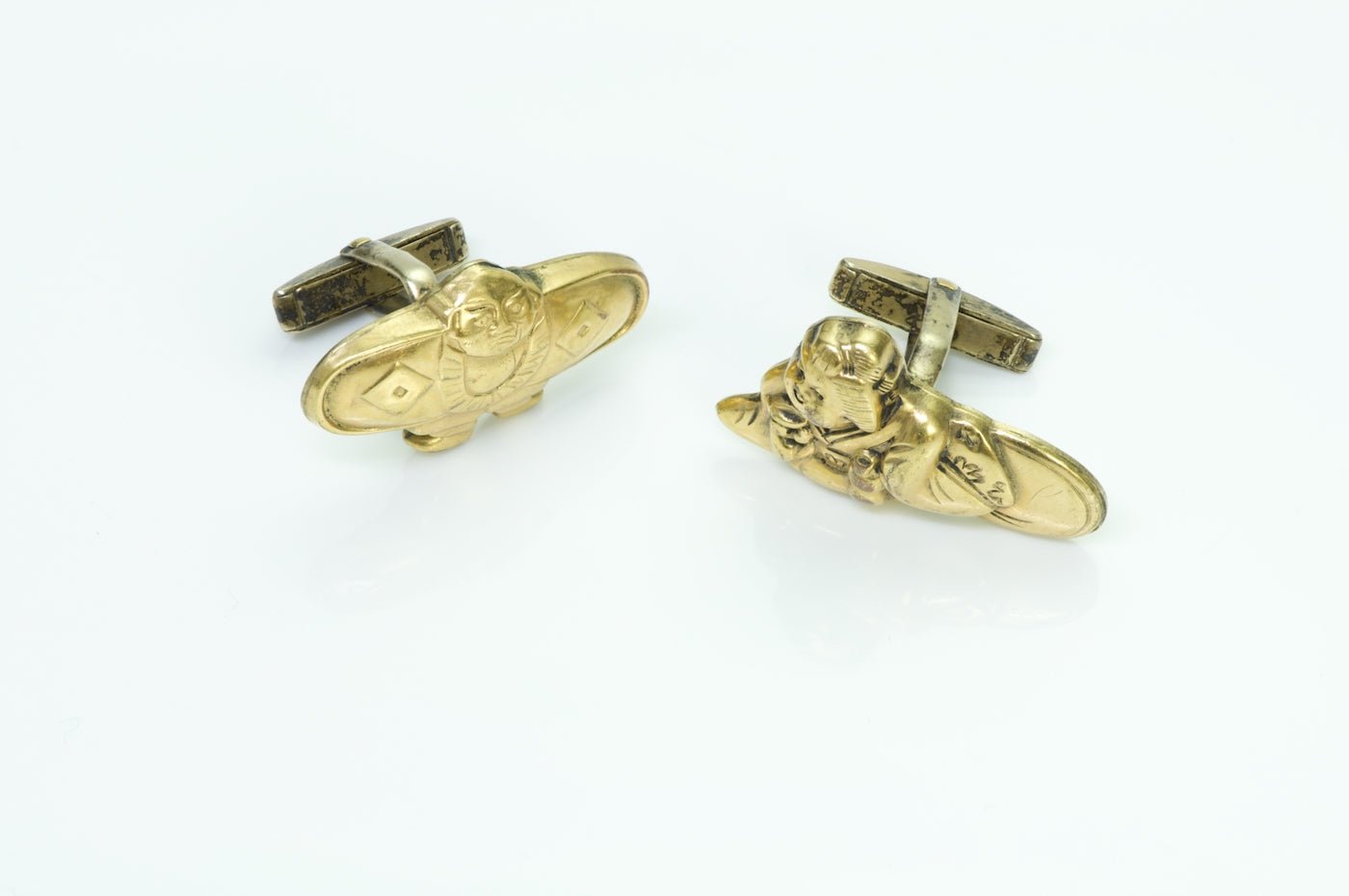 Vintage Japanese Silver Figural Cufflinks