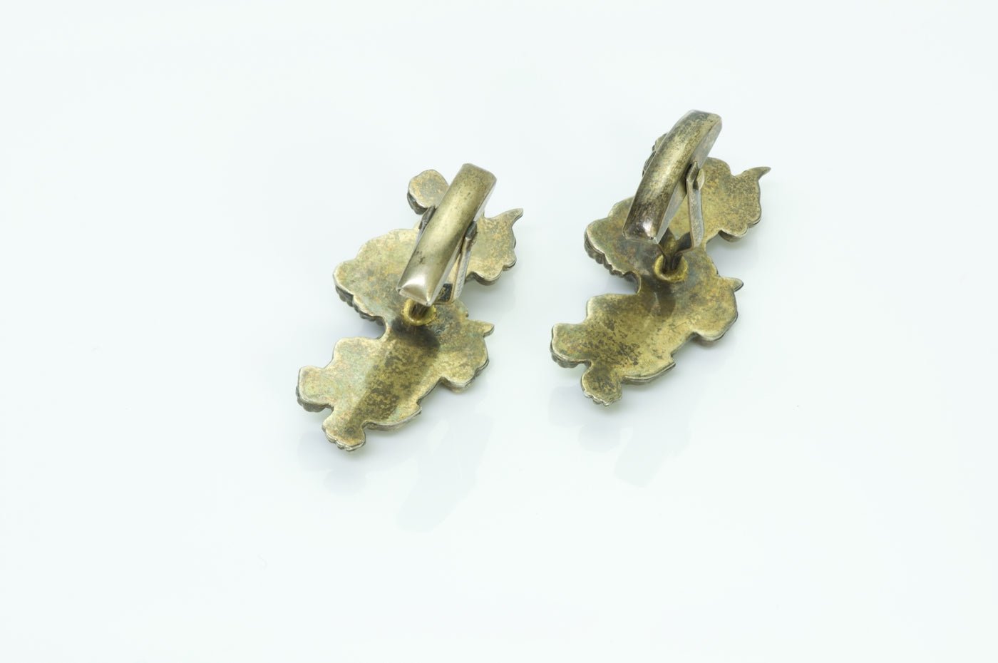 Vintage Japanese Silver Lion Cufflinks