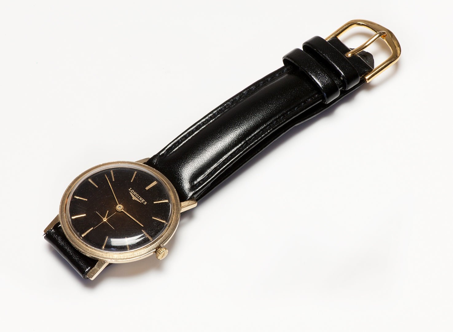 Vintage Longines Gold Men's Wrist Watch Vintage Longines Gold Men's Wrist Watch