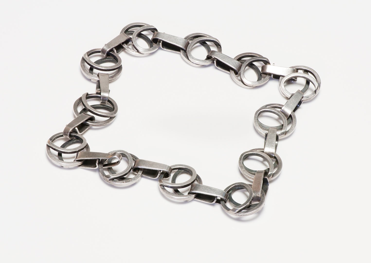 Vintage Paul Lobel Silver Necklace