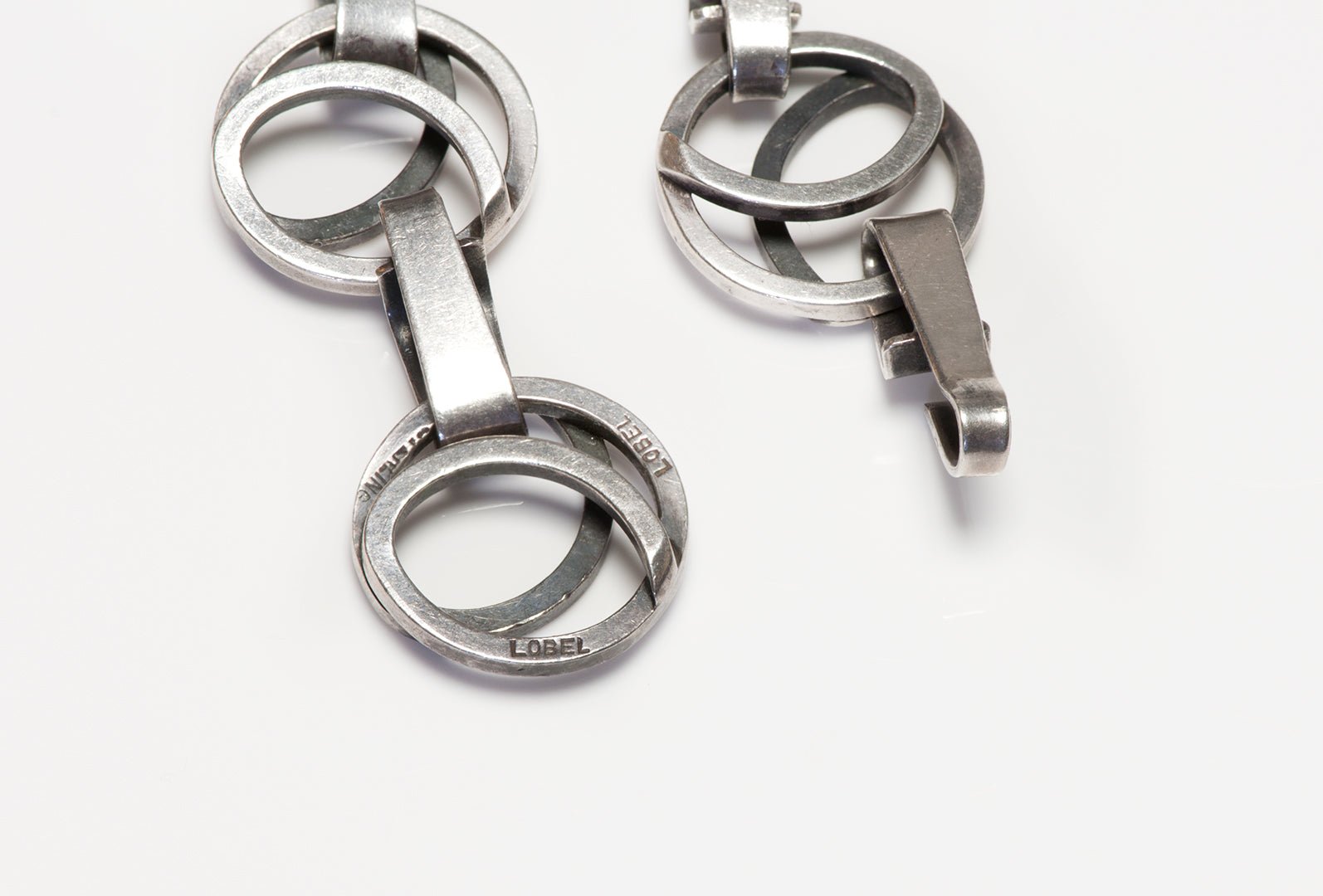 Vintage Paul Lobel Silver Necklace