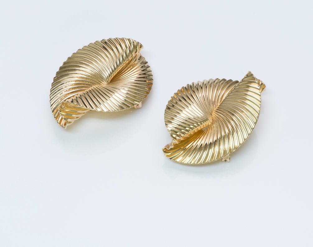 Vintage Tiffany & Co. Gold Clips