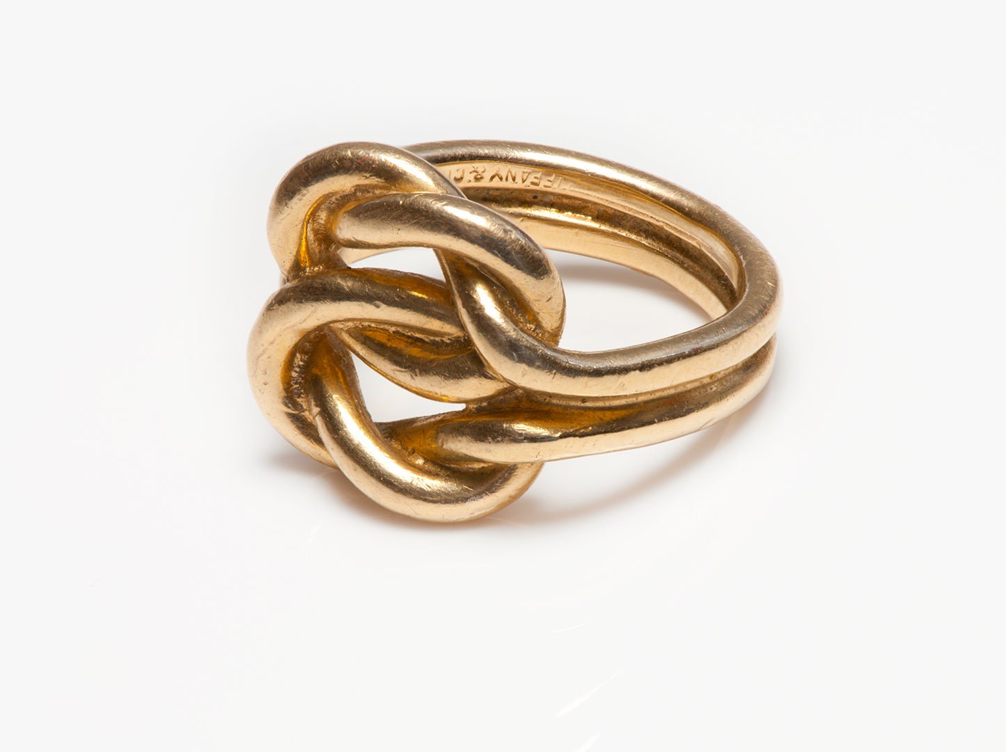 Vintage Tiffany & Co. Gold Lover's Knot Ring