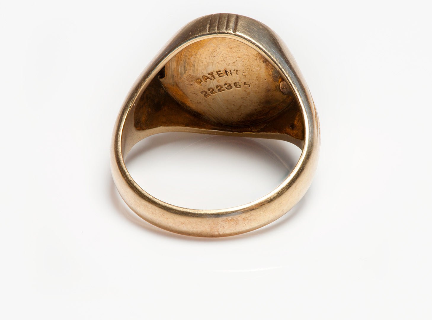 Vintage USN United States Navy Ring Gold Men's Ring