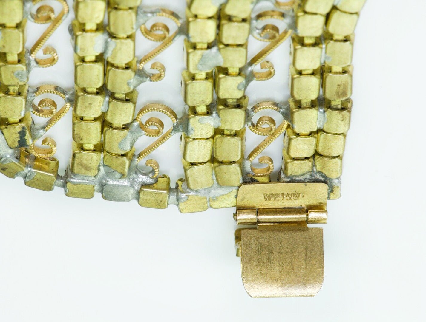 Weiss 1950’s Crystal Bib Necklace