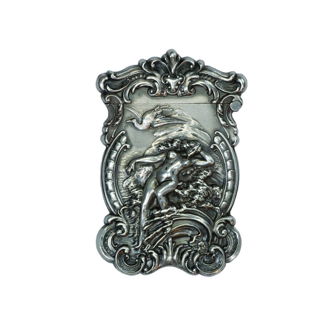 William B Kerr Art Nouveau Match Safe