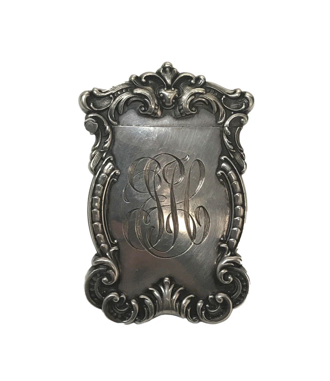 William B Kerr Art Nouveau Match Safe