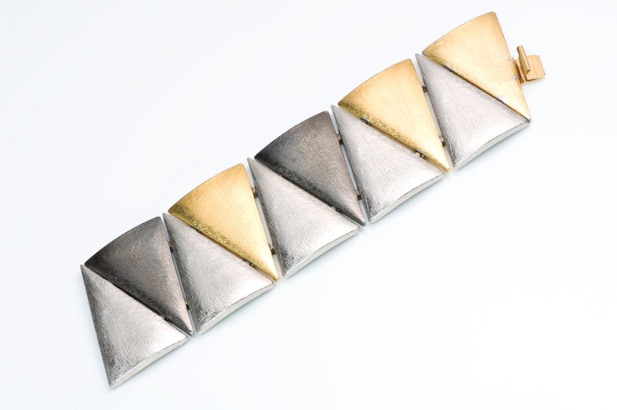 Yves Saint Laurent Architectural Bracelet
