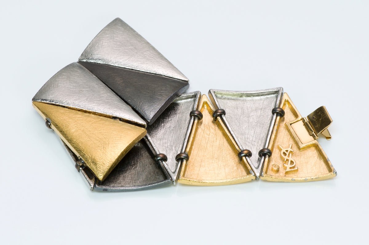 Yves Saint Laurent Architectural Bracelet