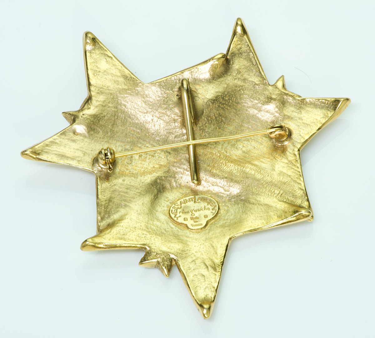 Yves Saint Laurent Rive Gauche Star Brooch Pendant