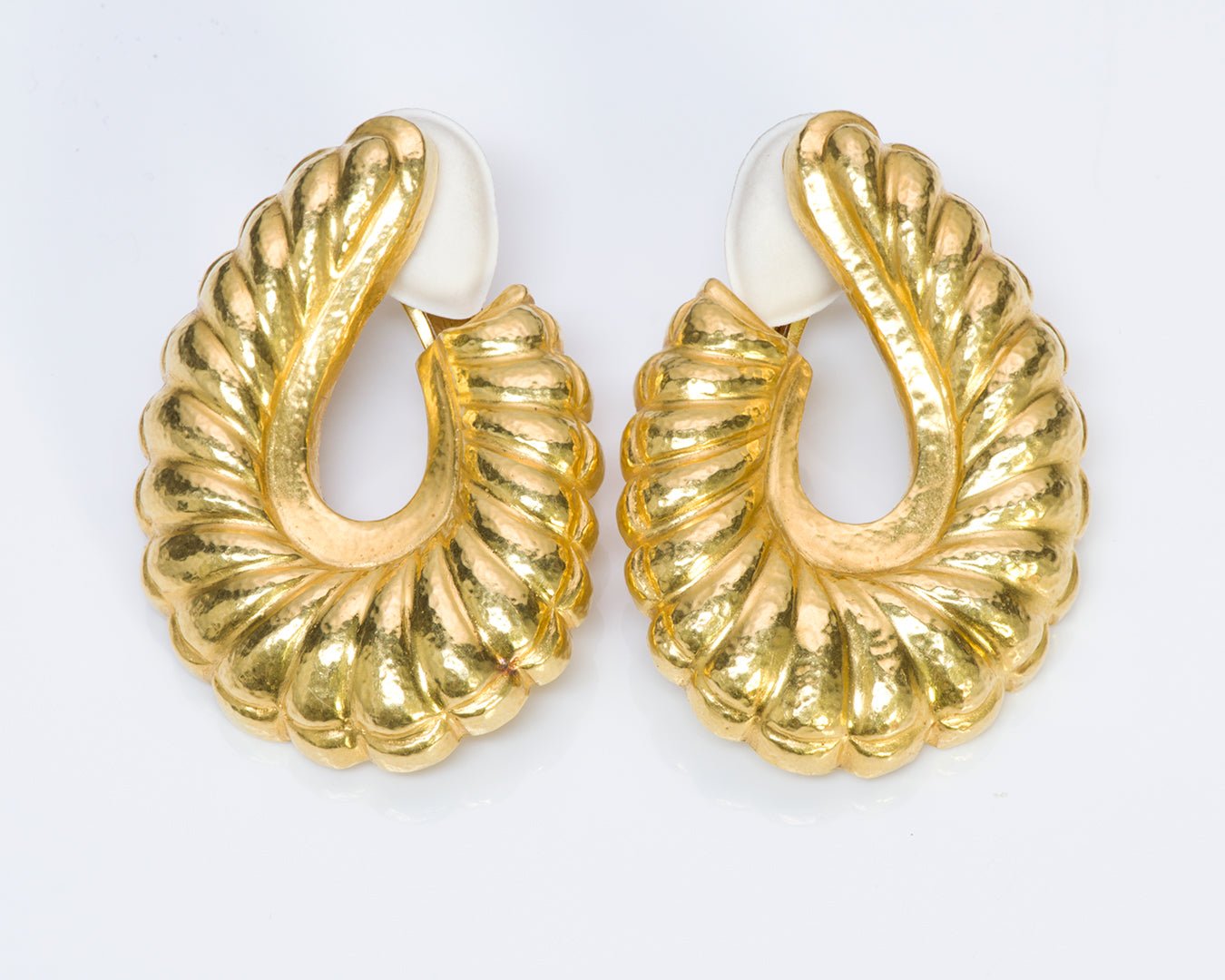 Zolotas Greece 22K Yellow Gold Earrings