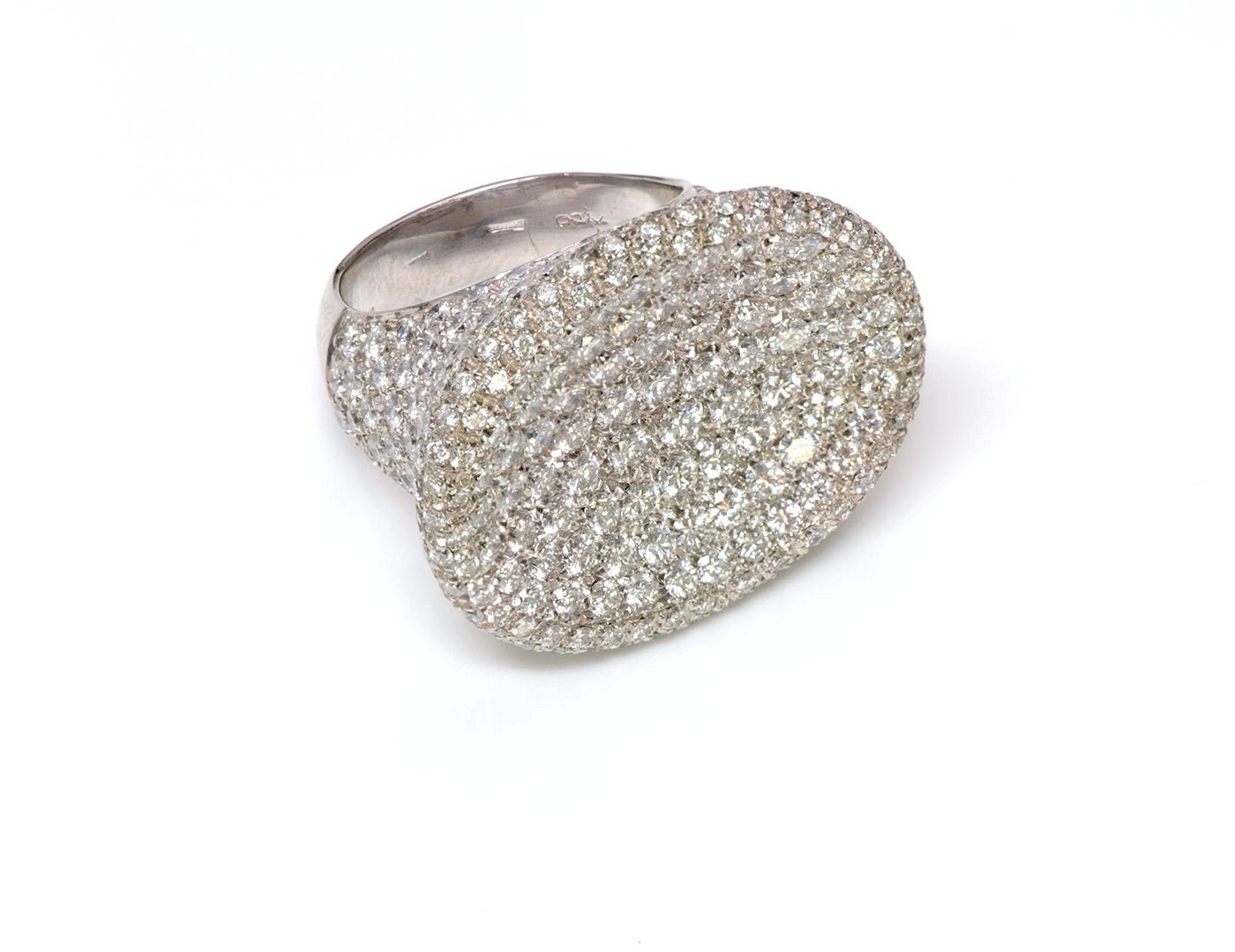 Zydo Pave Diamond 18K Gold Ring