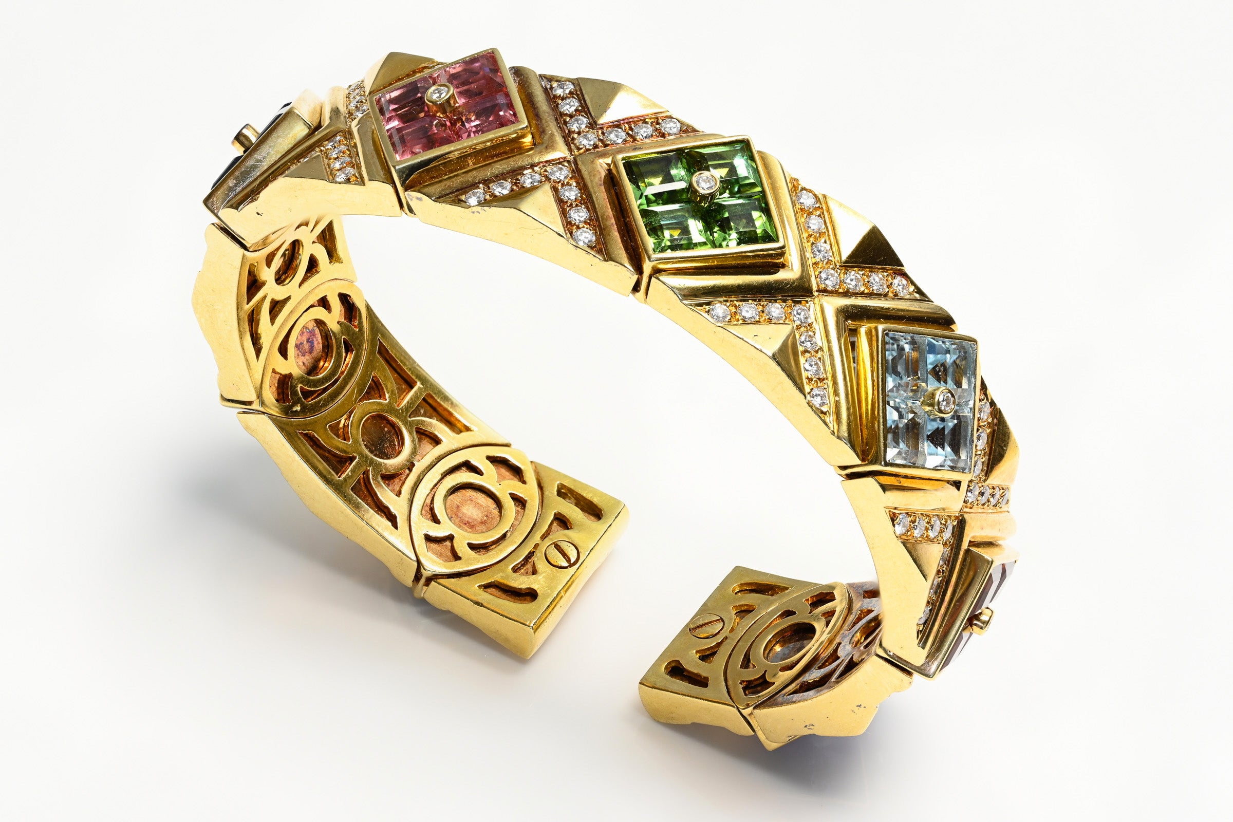 Gemstone gold Bracelet 