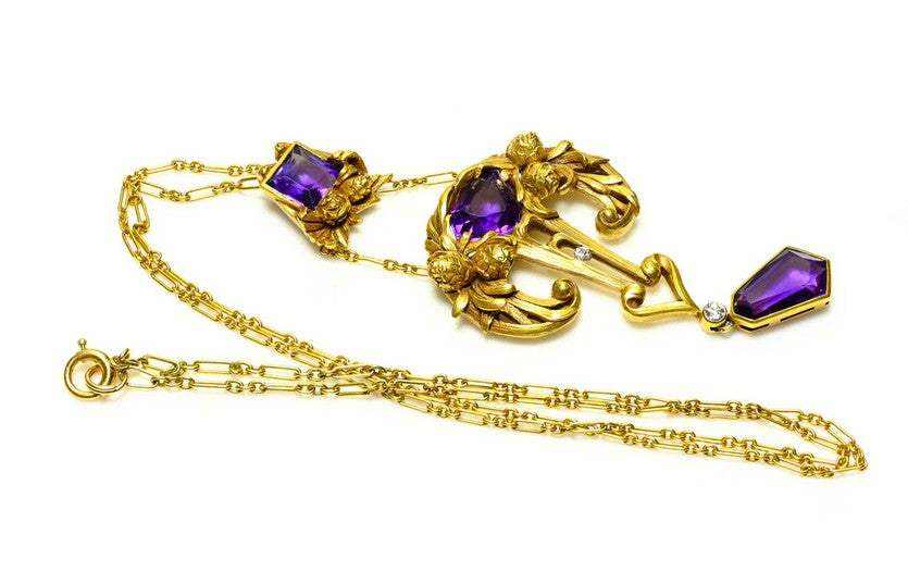 Art Nouveau Hans Brassler & Co. Necklace