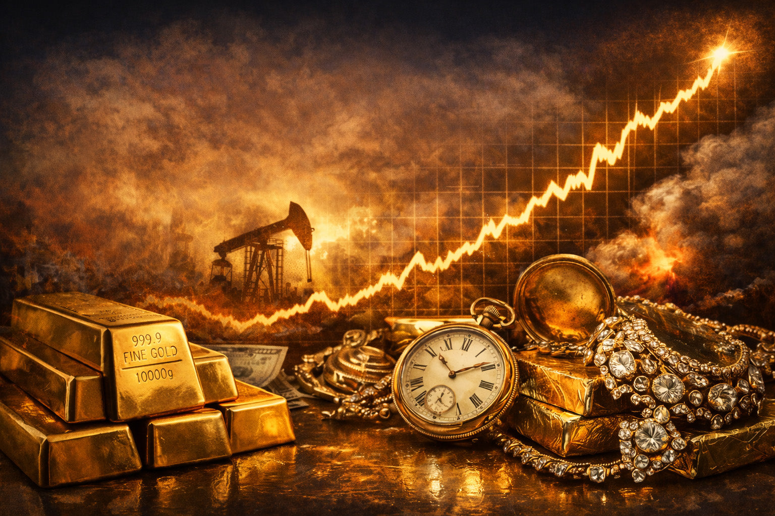 Gold Reaches Historic High as Global Uncertainty Fuels Demand