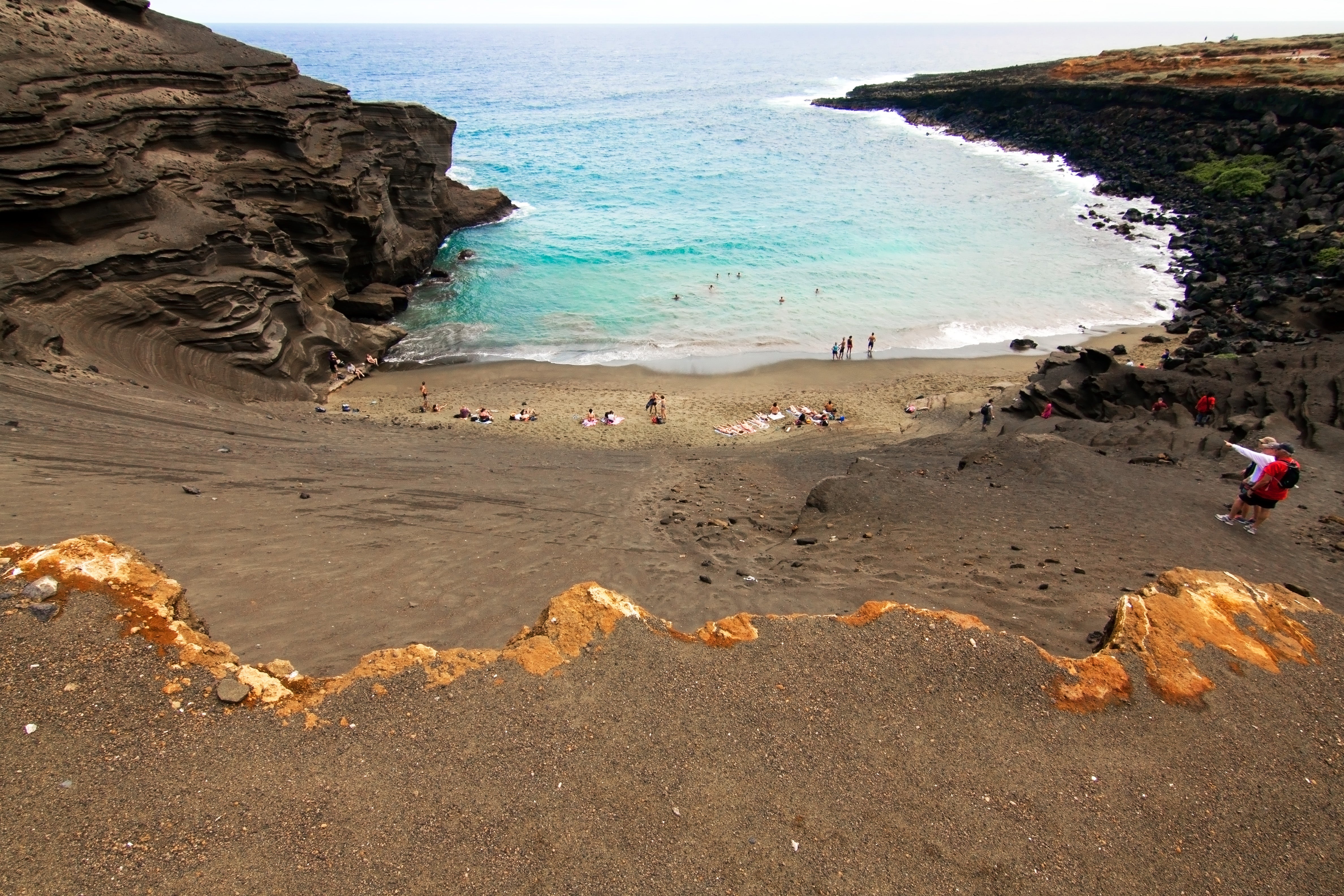 Papakolea beach