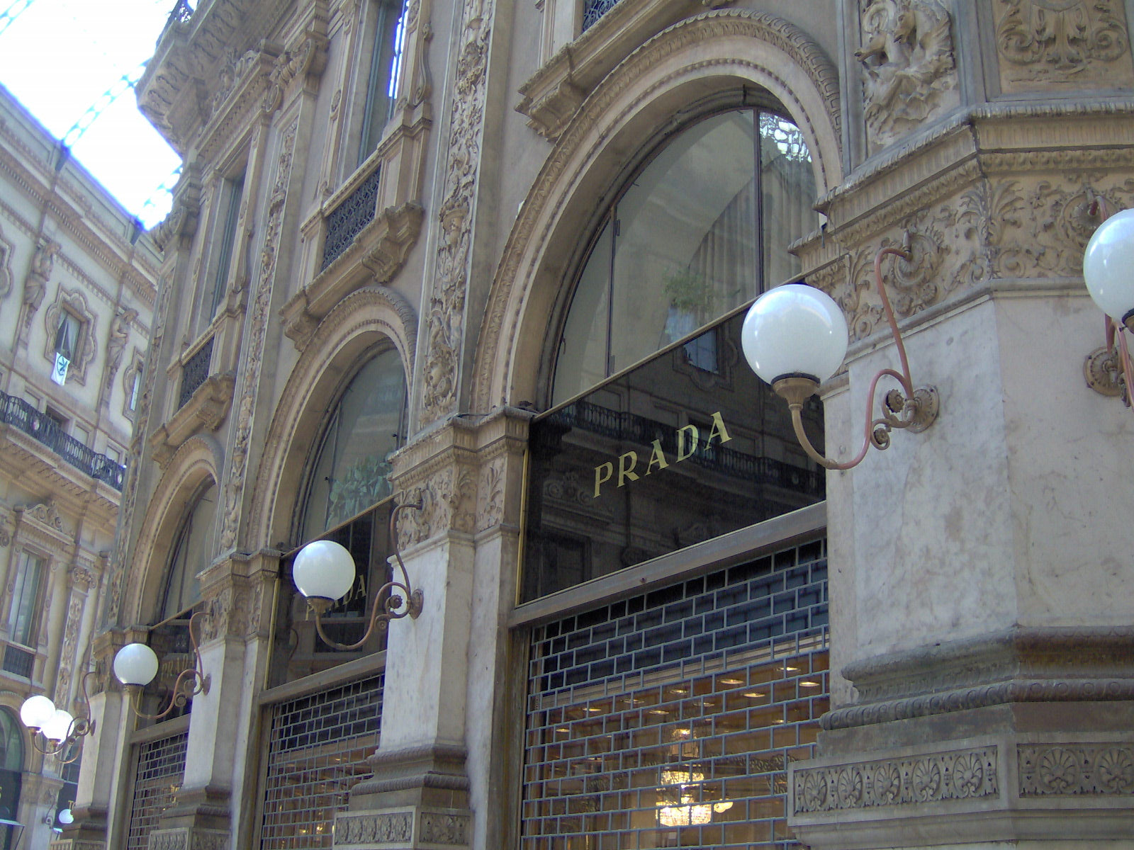 Prada fashion brand