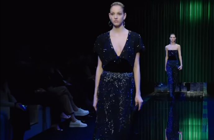 Armani Pays Tribute To Ukraine: Silent Show At Milan Fashion Week - DSF Antique Jewelry