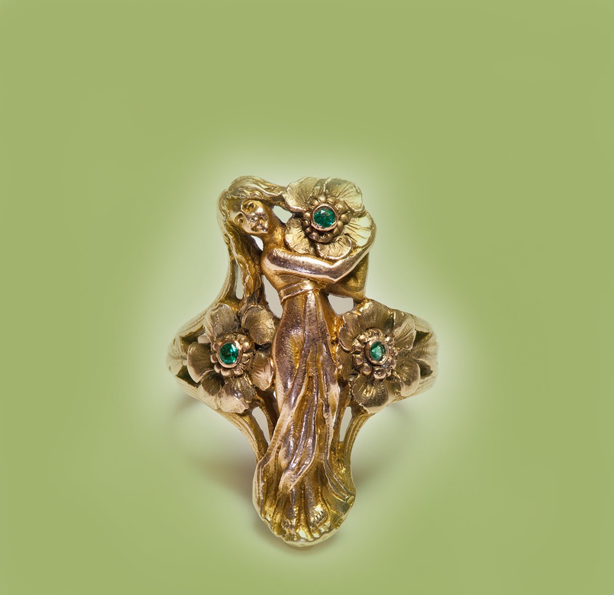 Art Nouveau Rings, Pendants & Brooches - Rare & Beautiful Art Objects - DSF Antique Jewelry