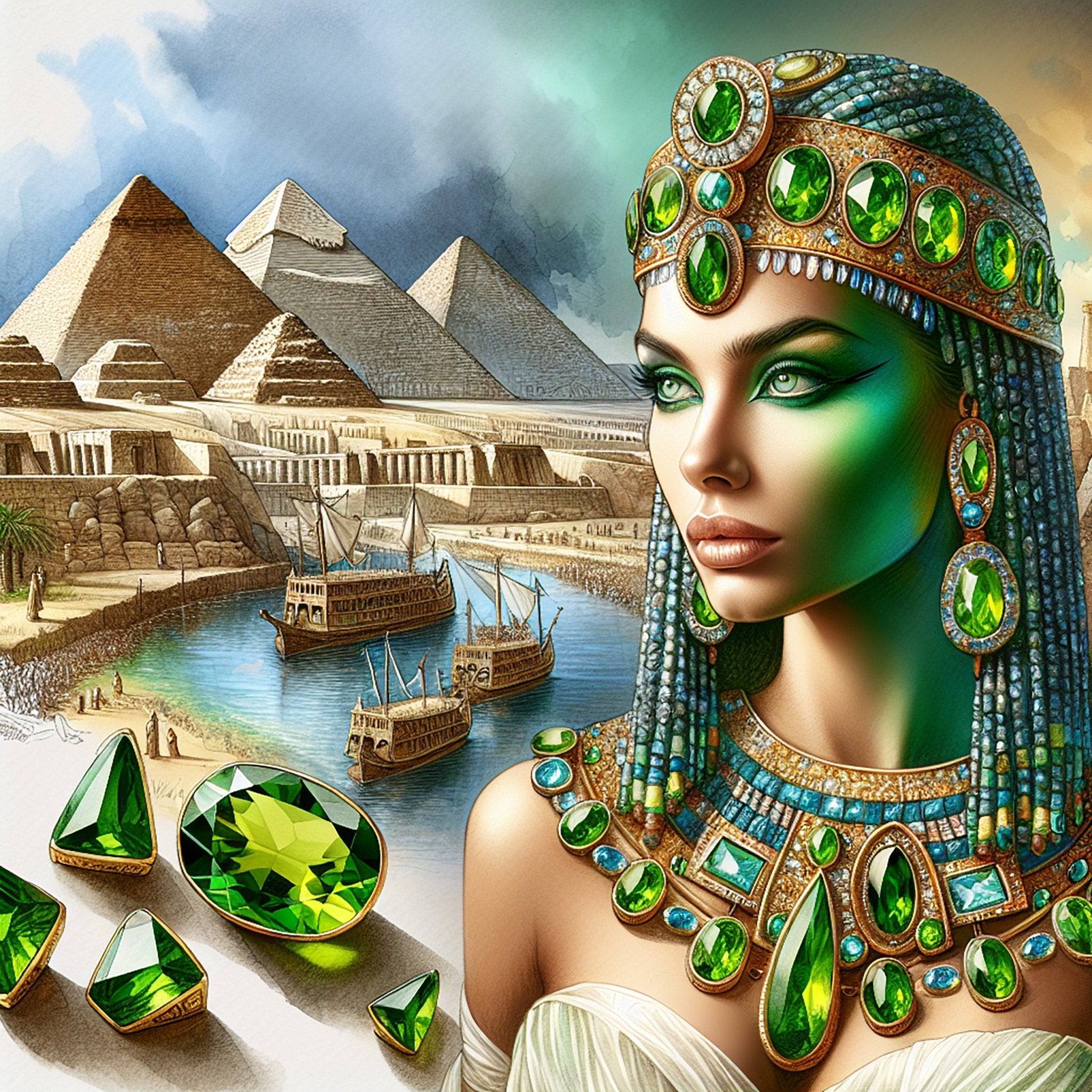 Cleopatra's Mystique: The Ancient Legend Behind Peridot Jewels - DSF Antique Jewelry