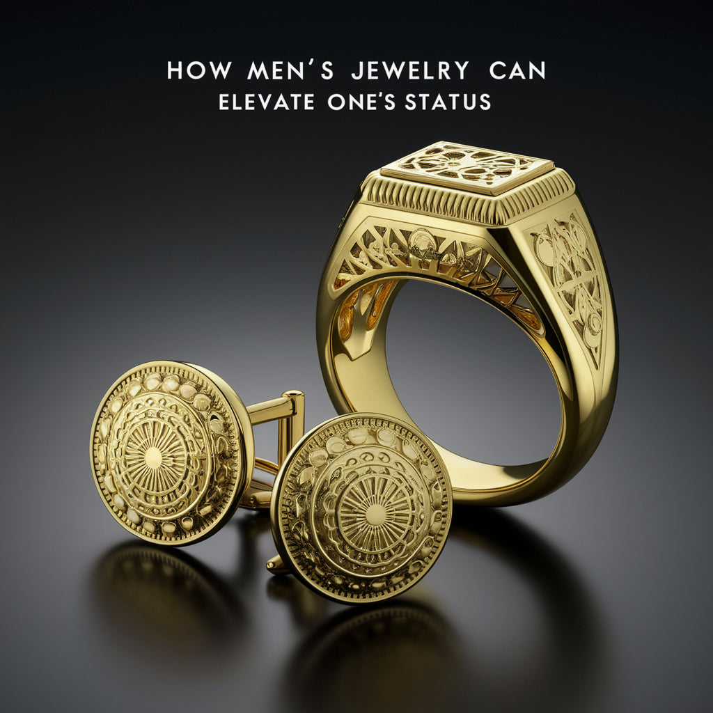 HOW MEN'S JEWELRY CAN ENHANCE OR DIMINISH PERCEPTION AND STATUS