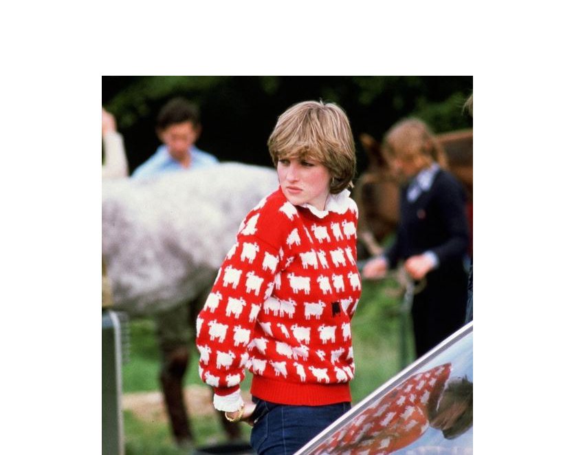 Princess Diana's Famous Sheep Sweater to be Auctioned - DSF Antique Jewelry