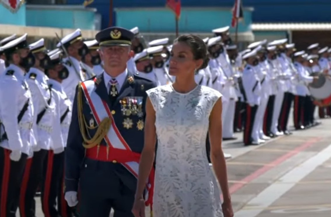 Pure Elegance: Queen Letizia In A New Summer Dress Costing Just $96 - DSF Antique Jewelry