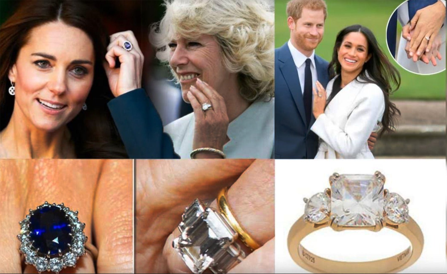 Why Kate Middleton's iconic engagement ring was NOT given to Meghan Markle  | HELLO!