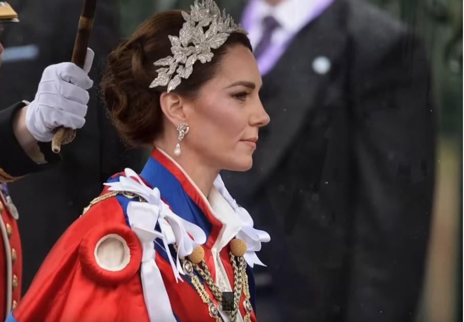 Royal Splendor: Kate Middleton & Charlotte Sparkle At King Charles's Coronation - DSF Antique Jewelry