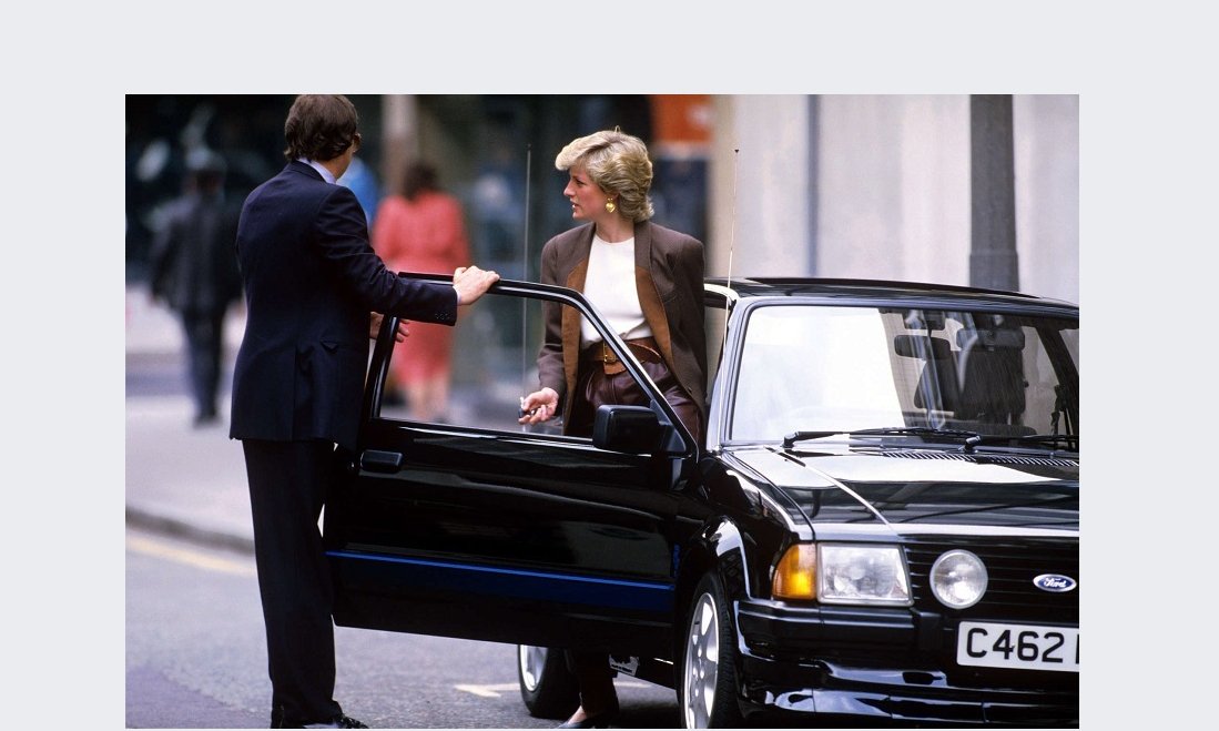 The Famous Ford Escort Driven by Princess Diana Put Up For Auction - DSF Antique Jewelry