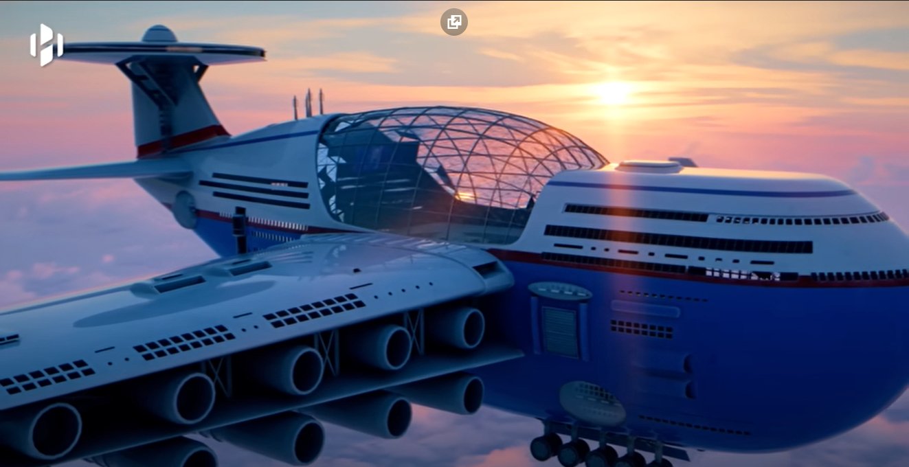 The Future Of Transportation: The Luxury Sky Cruise Flying Hotel [VIDEO] - DSF Antique Jewelry