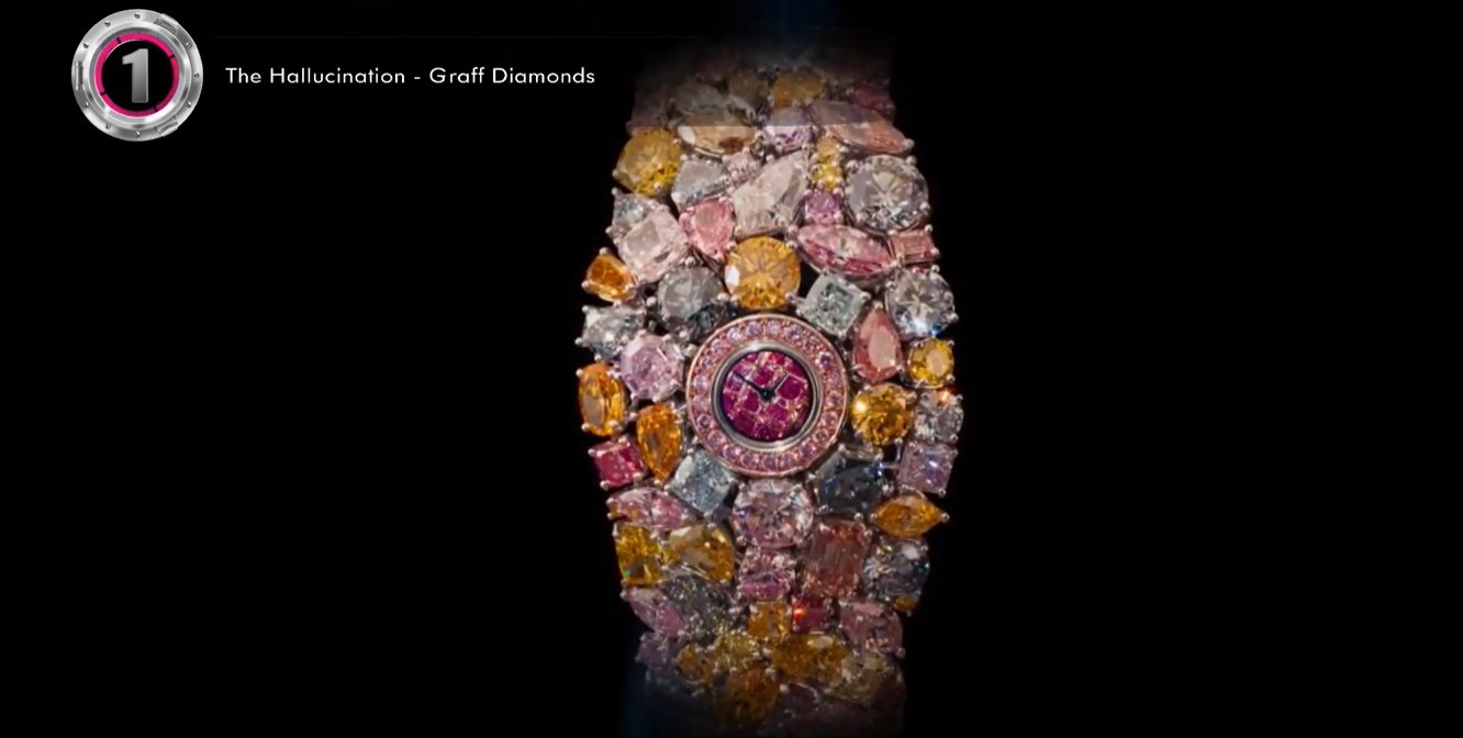The World's Most Expensive Watch: The Hallucination by Graff Diamonds - DSF Antique Jewelry