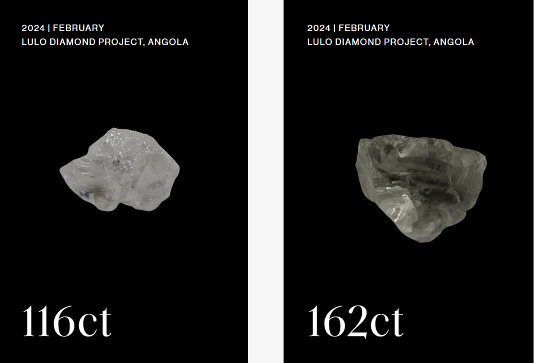 Two +100 Carats Diamonds Unearthed By Lucapa Diamond Company - DSF Antique Jewelry