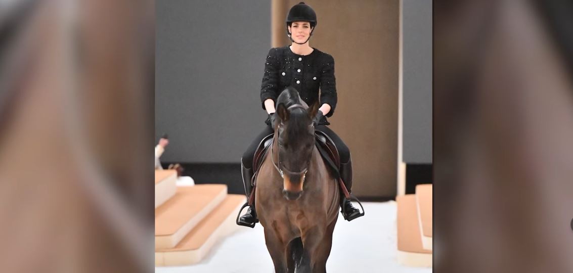 Unseen Before: Chanel Show Opened By a Horse Riding Princess - DSF Antique Jewelry
