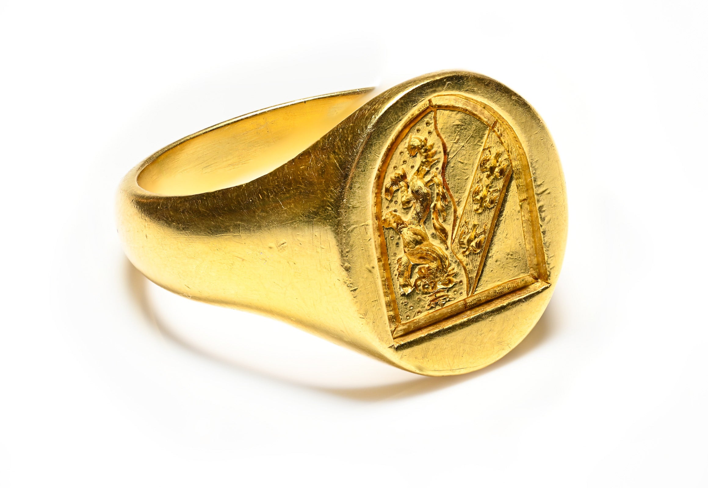 Antique 22K Gold Men's Ring