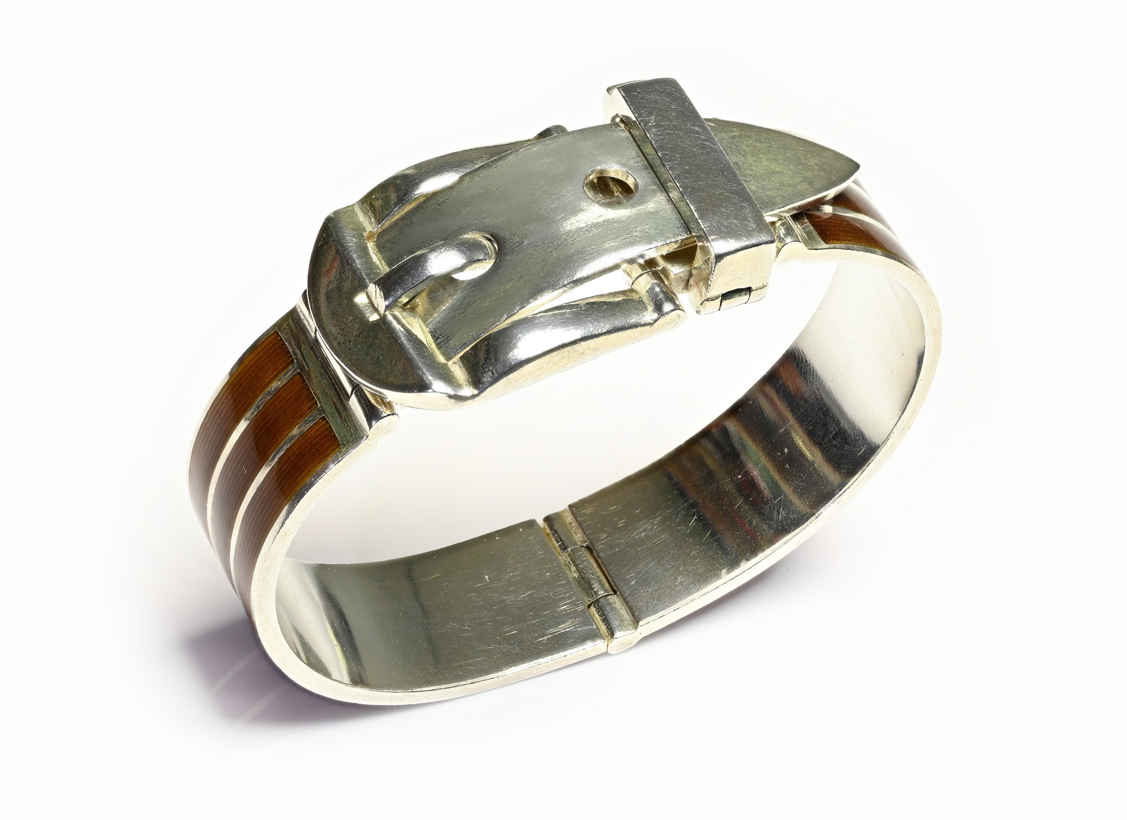 Lanvin Silver Buckle buy Bangle Bracelet