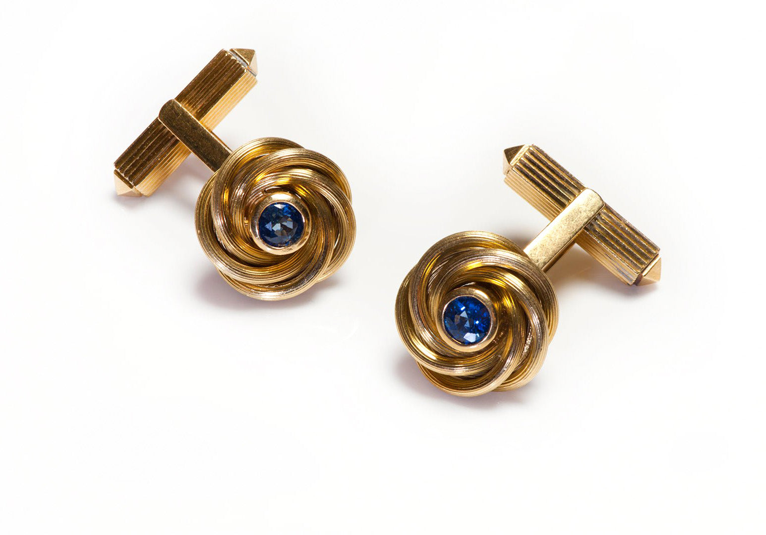 Art Deco 18K Gold Cufflinks