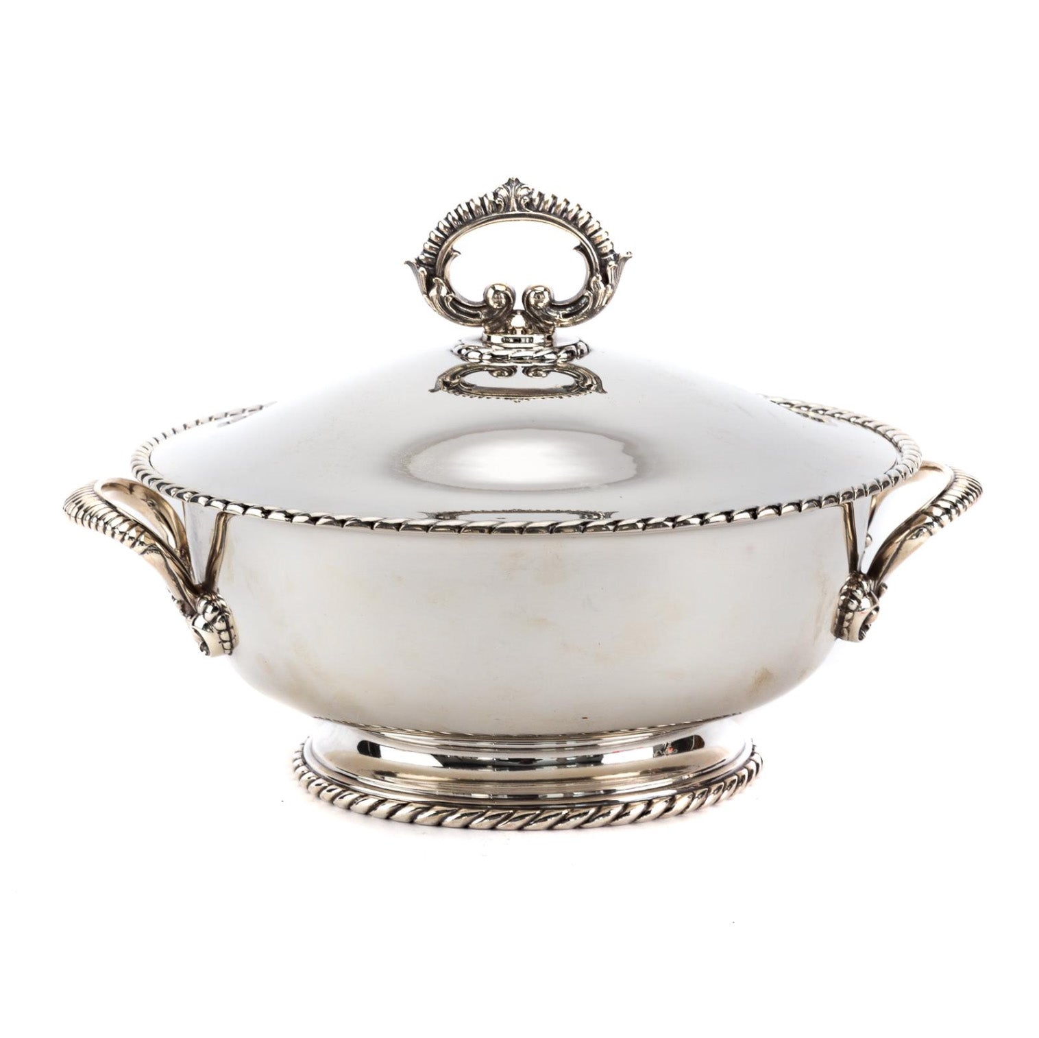 Buccellati Silver Torchon Soup Tureen