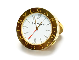 Bulgari BVLGARI Gold-Plated Desk Clock