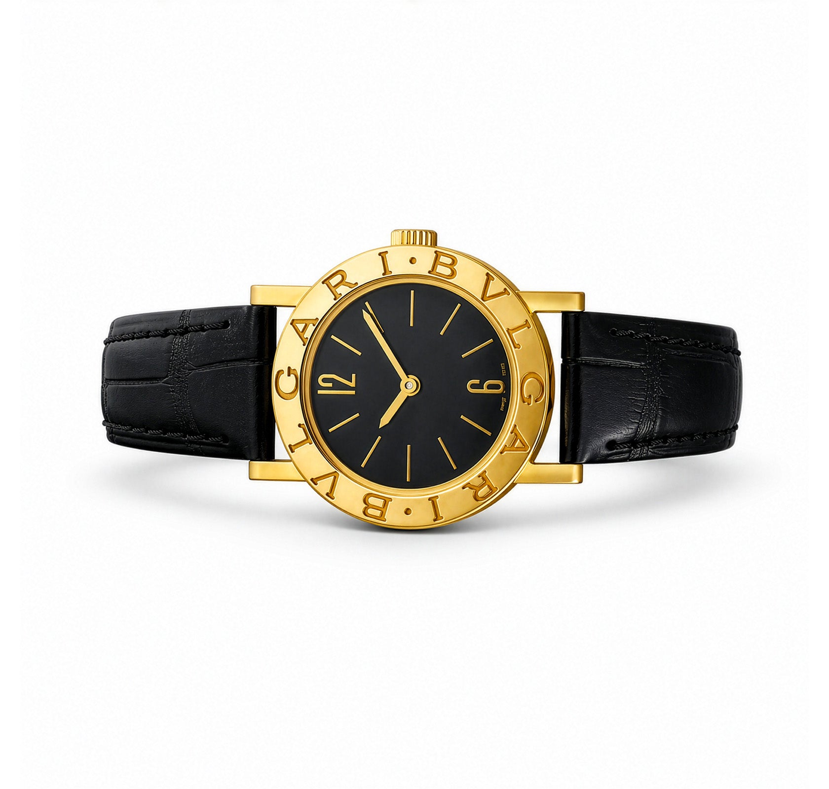 Logo Bvlgari Bulgari 18K Yellow Gold Watch