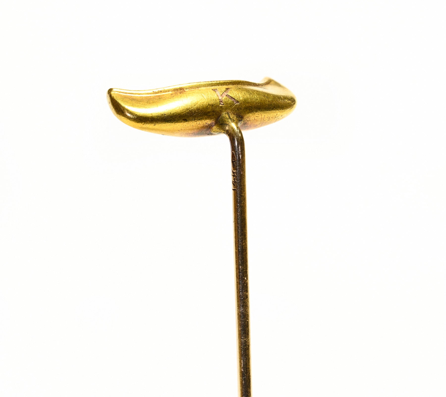 Carter Gough & Co. Gold Canoe StickPin